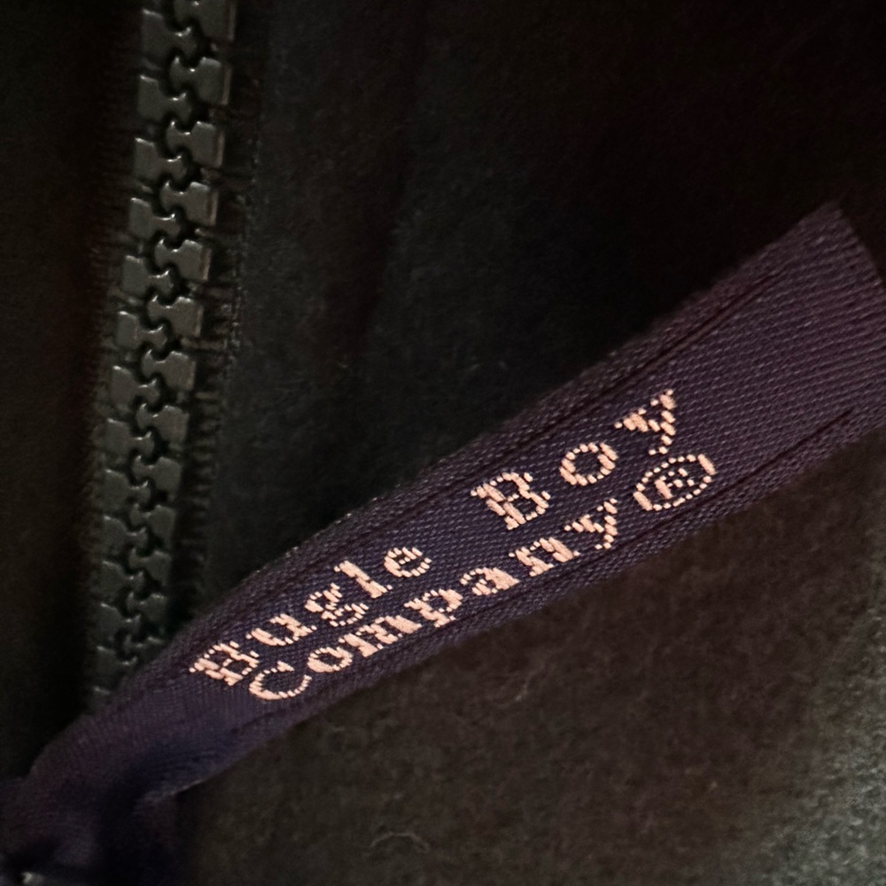 vintage Bugle Boy green fleece quarter-zip pullover size XXL - Picture 10 of 14